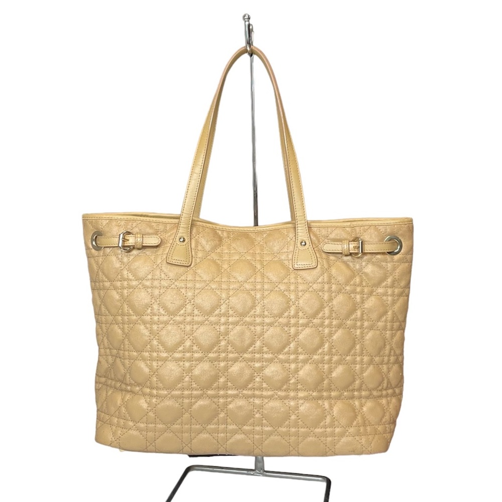 ❗️LAST CHANCE❗️Christian Dior Authentic Panarea Cannage Convertible Quilted Tote - Picture 4 of 17